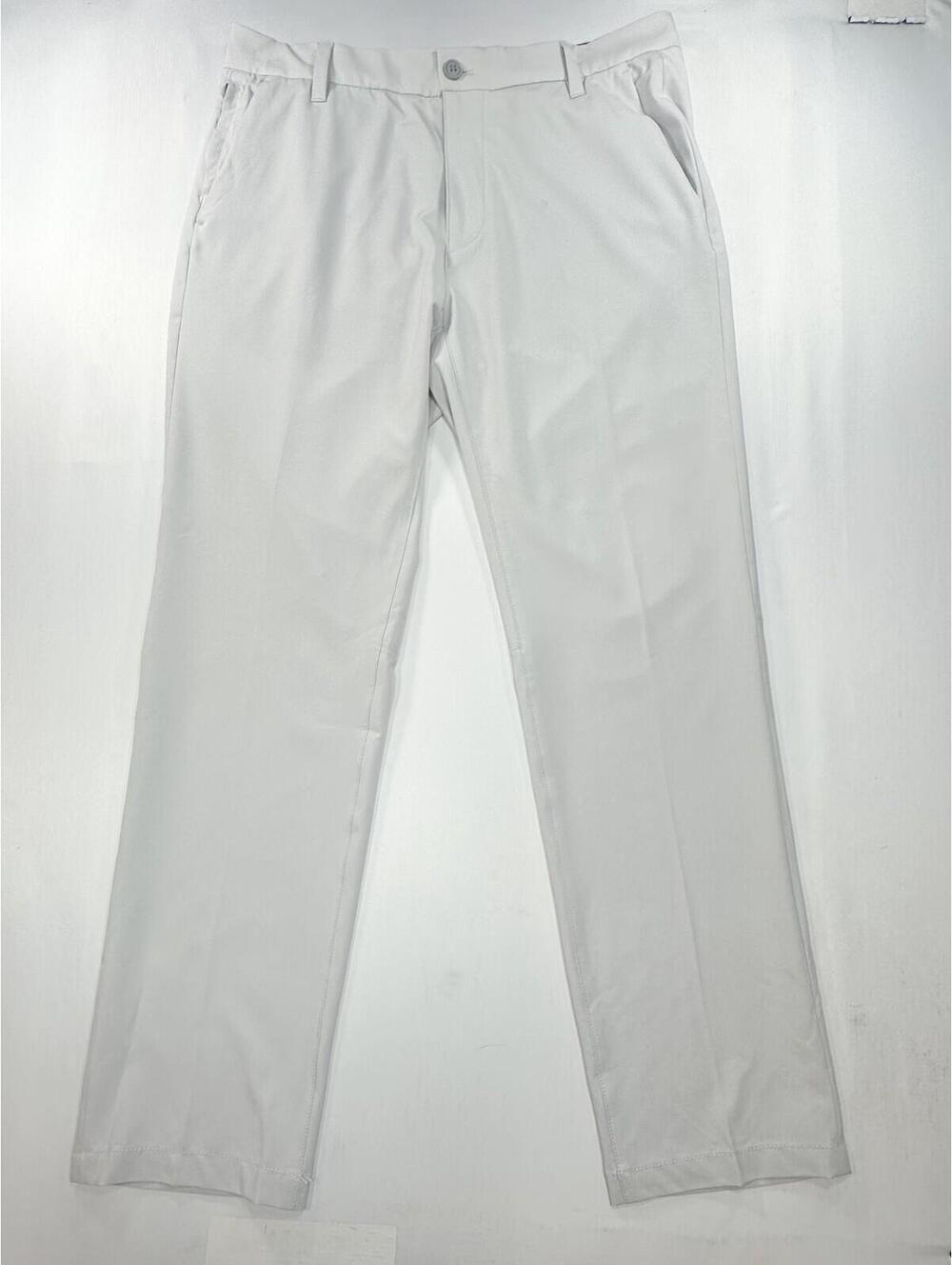 Nautica Flat Front Straight Leg Chinos Beige Mens 34/32